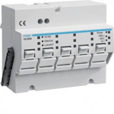 Hager VZ325S Switch, slave, 5x port RJ 45, 6 mod.