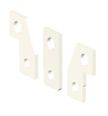Prodlužovací přípojnice ZB2S 250/3 vyosená pro jističe EB2S 250 3p ETI 004671984