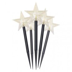 5LED GARDEN STAR 2AA WW