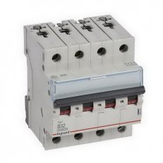 TX3 JISTIČ, 4 PÓLOVÝ, CHAR. B, 32A 10000A LEGRAND 404157