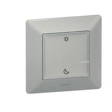 Valena Life with Netatmo bezdrátový ovladač scénářů 'spím/jsem vzhůru', hliník