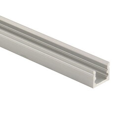 Přisazený hliníkový profil PT, 10x8 mm, čirý difuzor, komplet, 2 m