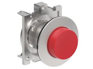 Tlačítkový ovladač, s návratem ?30mm zap