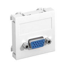 OBO MTG-VGA S RW1 Multimediální nosič VGA konektor 45x45mm čistě bílá