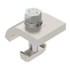OBO KWH 20 A2 Spojovací úhelník se šr. s hák. hl. h = 20 mm 60x50 Nerez ocel