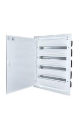 Zapuštěná rozvodnice s plechovými dvířky ERP24-4 96M (4x24) IP40 ETI 001101295