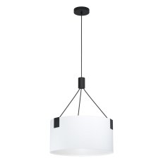Závěsné svítidlo TORTOLA 3xE27 bílá/černá 120W IP20 EGLO 39882