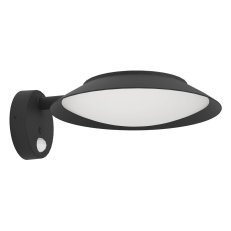Nástěnné svítidlo CERRISI SOLAR-LED M.SENSOR černá/bílá EGLO 901079