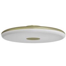 Přisazené LED svítidlo s plastovým stínidlem OSMONT ZETA 2 FP 38W IP40 3K zlato