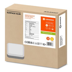 Přisazené svítidlo LEDVANCE SURFACE SLIM IK10 SQ 200 10W 830 WT IP65
