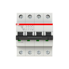 ABB S203MT-B63NA 3 fázový jistič (3+N) 63A B 10kA určeno pro drážní aplikace