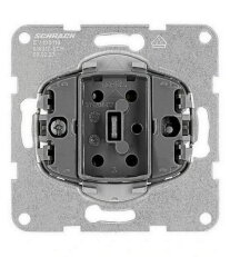 Přístroj ovládače (tlačítko) 0/1, bezšroubové svorky SCHRACK EV100119--