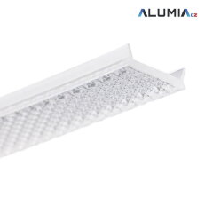 Difuzor ALUMIA prismatický-11 pro AL profil, 2m, Mikroprizma ALUMIA ADP11P_2