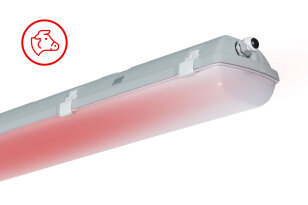 Průmyslové svítidlo FUTURA 2.4ft ABS 8800/840 RED 49,7W IP66 TREVOS 107014