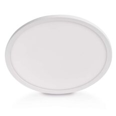 LED přisazené svítidlo FLORI kruhové, bílé, 18W, neutrální bílá EMOS ZM1400