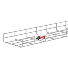 Drátěný kabelový nosník, 60 x 400 x 3000 mm, nerezová ocel WBT60X400S4 820053