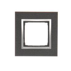 Rámeček 1 -násobný Simon 54 Nature, IP20/IP44 kovový inox yin DRN1/78