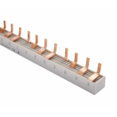 Propojovací lišta  S-4L-1000/10, kolík (jazýček), 4pól., 63A, 17,8mm 1100579