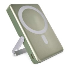 Powerbanka EMOS WI 1031, 10 000 mAh, 20 W+Wireless, army-green EMOS B0552AG