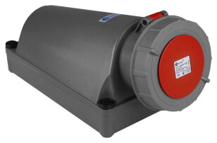 Nástěnná zásuvka 4x125A/IP67 TP ELECTRIC 4125-6-ZN-G