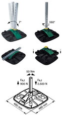Yeti 335 + podložka 335x335 WALRAVEN 67685201