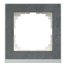 Krycí rámeček, Merten M-Pure Decor, jednonásobný, Slate SCHNEIDER MEG4010-3669