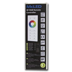 RF ovladač - RGB, 1 zóna, bílý MCLED ML-910.546.22.0