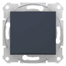 Sedna Spínač jednopólový, řazení 1, Graphite SCHNEIDER SDN0100170