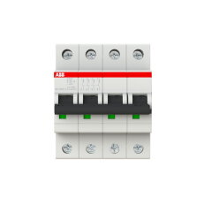 S204-Z32 4 fázový jistič 32 A char. Z 6kA ABB 2CDS254001R0538