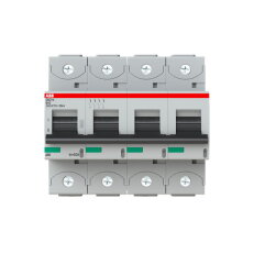 S804N-B40 jistič 4P char. B 40A s klecovou svorkou 36kA ABB 2CCS894001R0405