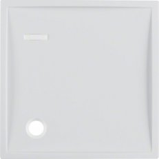 Centrální díl pro tahové tlačítko s čočkou, S.1/B.x, bílá, mat BERKER 12339909