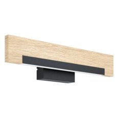 Nástěnné svítidlo CAMACHO LED černá/dub 9,6W IP20 EGLO 99294