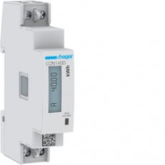 Digitální elektroměr 1F, 1Tar. přímé měř. do 40 A /EC050/ HAGER ECN140D