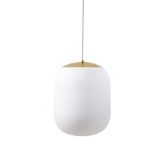 Závěsné svítidlo TANIA S1 HP 52W IP40 3K ON/OFF SKLO OPAL mosaz OSMONT TAN62384