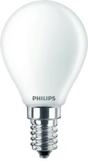 LED žárovka PHILIPS CorePro LEDLuster ND 6.5-60W P45 E14 840 FR G
