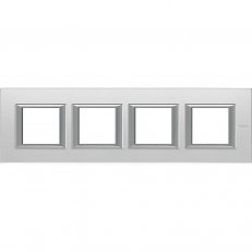 Legrand HA4802M4HVSA BTAX Rámeček2+2+2+2 HOR. SKLO MAT