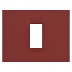 CHORUS Rámeček Geo 1násobný, rubínová GEWISS GW16401VR