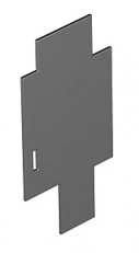 OBO 7408280 Příčná přepážka T4B TQ