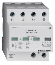 Svodič přepětí COMBTEC BC TT 275/12,5 SCHRACK IS211210-A