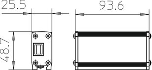 OBO ND-CAT6A/EA Přepěťová ochrana, pro vysokorychlostní sítě do 1 GbPS 58V