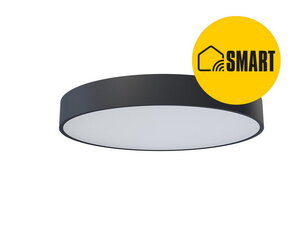 Přisazené chytré LED svítidlo VERONA CIRCLE SMART Tuya Wifi černá IP54