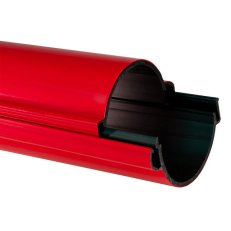 Chránička dělená HDPE bezhalogenová KOPOHALF pr. 110 mm, 450N/20cm, červená