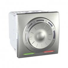 Unica Termostat otočný, Aluminium SCHNEIDER MGU3.501.30