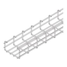 drátěný žlab 60x120 E, nerez PUK GROUP GI 12E