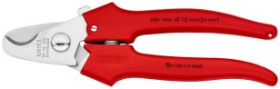 Kabelové nůžky Rukojeti přestříkány umělou hmotou 165 mm KNIPEX 95 05 165