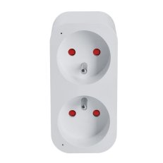 WIFI dvojzásuvka s měřením spotřeby SOLIGHT DTY02WIFI
