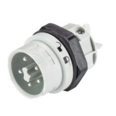 vidlice vestavná RST mini, 5-pól, sv. zelená WIELAND 46.052.5053.0