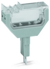 Prázdný konektor šířka 10,4mm 2pól. šedá WAGO 2002-880
