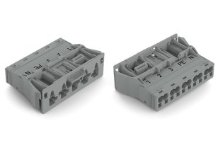 Zástrčka Snap-In 5pól. Kód. B šedá WAGO 770-755/062-000