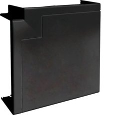 Plochý roh kanálu GBD 50x131, černá TEHALIT GBD5013159011